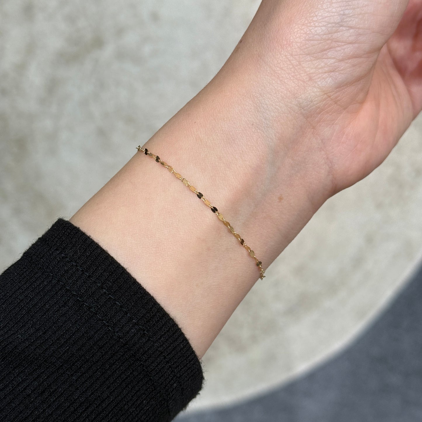 18k Patel chain bracelet