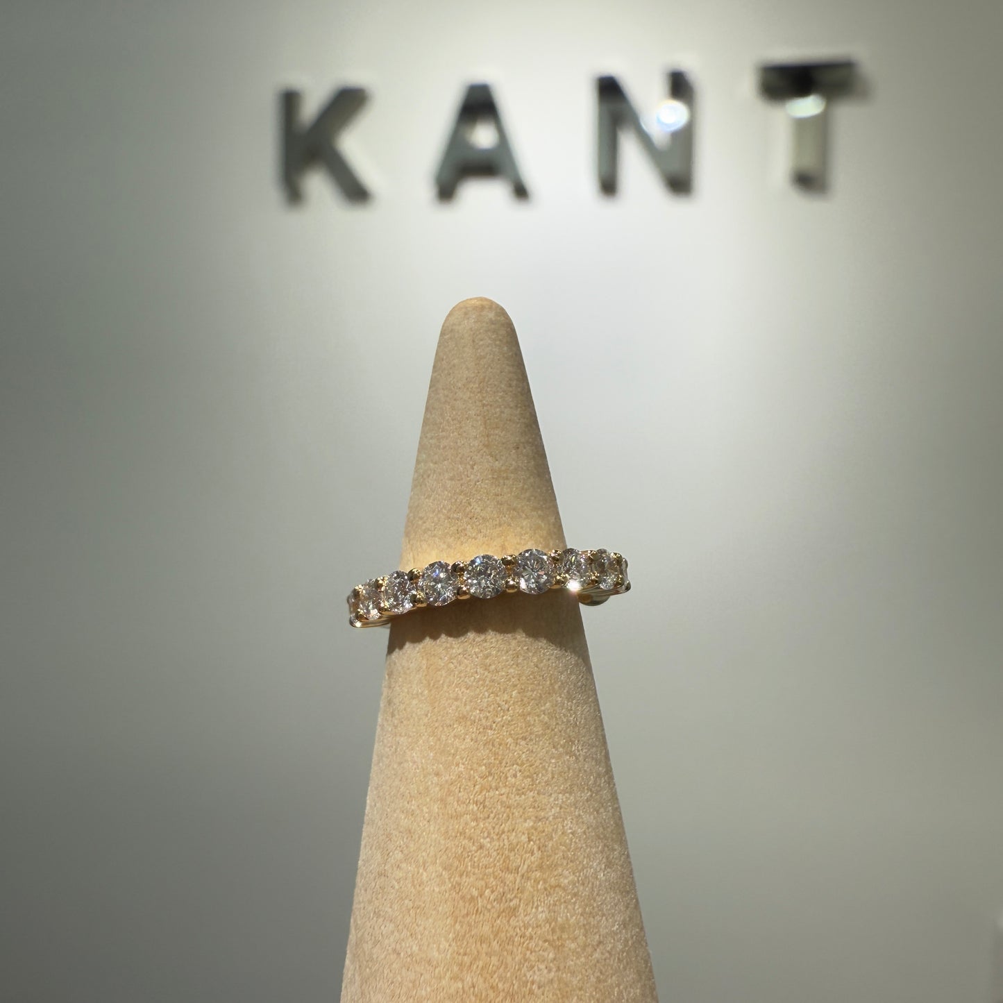 Lab diamond round 0.25ct ear cuff-each