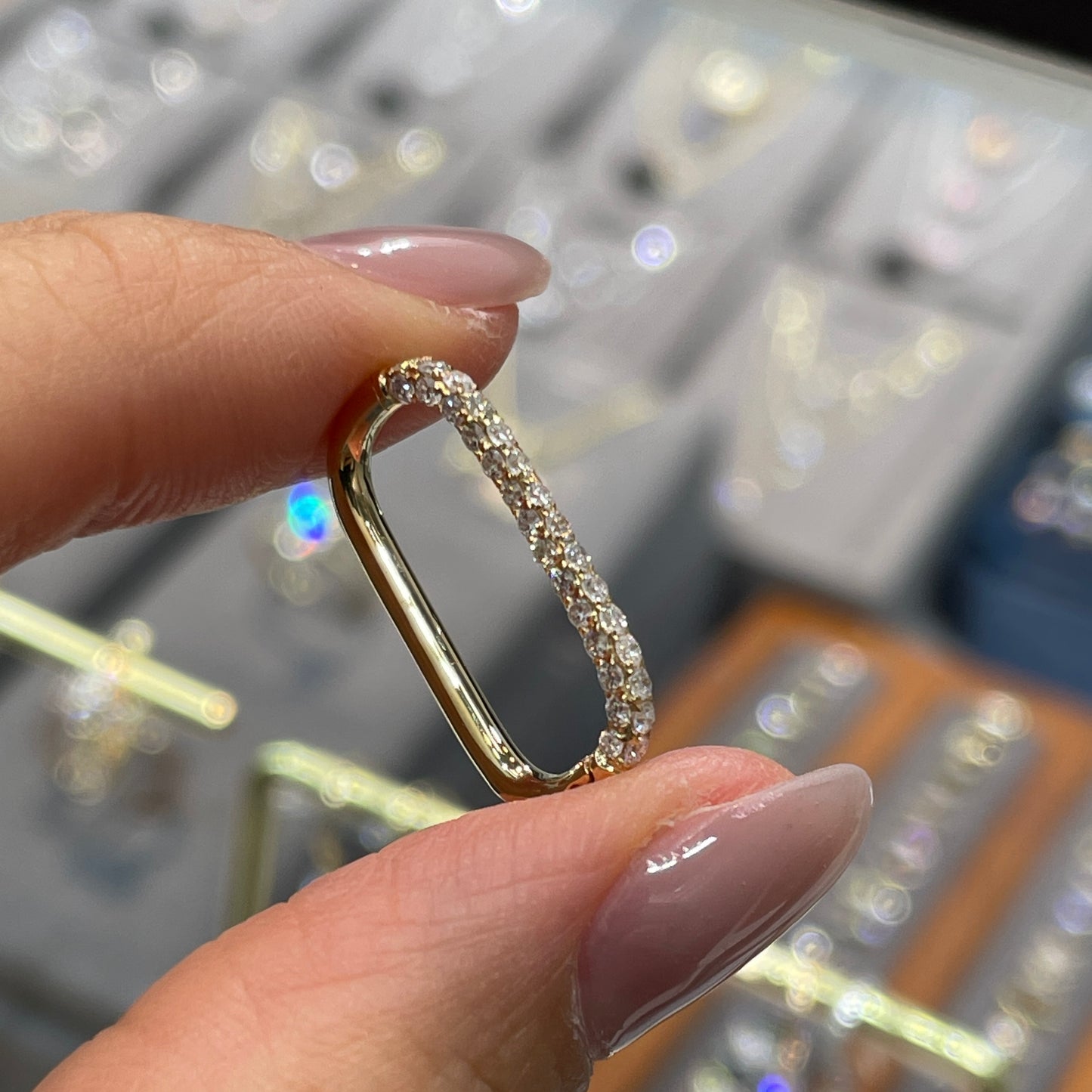 Lab diamond round 0.35ct Luxe link get everything together buckle-each